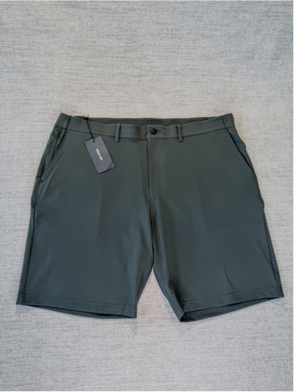 Men’s Public Rec Gamechanger ADED 5-Pocket Shorts 40 Olive Golf NWT NOBULL